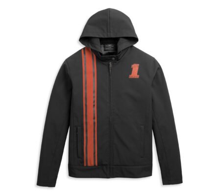 Men's #1 Logo Vertical Stripe Jacket