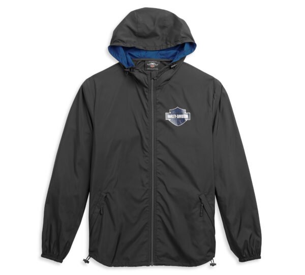 Men's Contrast Hood Windbreaker