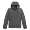 Men's Convertible Vest Bar & Shield Jacket