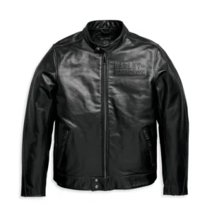 Men's Enodia Leather Riding Jacket