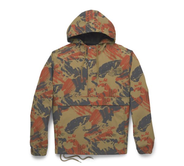 Men's Essential Oil Camo Anorak