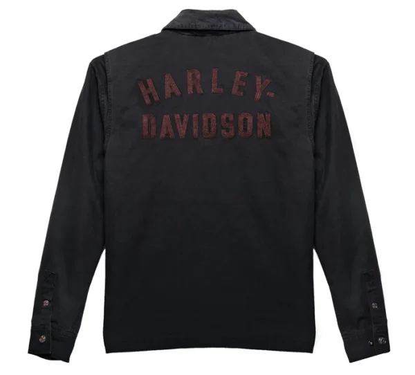 Men's Forever Harley Canvas Jacket - Black Beauty