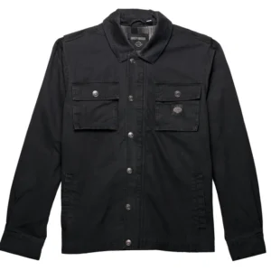 Men's Forever Harley Canvas Jacket - Black Beauty