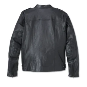 Men's H-D Flex Layering System Captains Leather Jacket Outer Layer