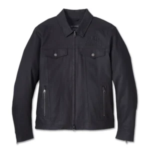 Men's H-D Flex Layering System Trucker Riding Jacket