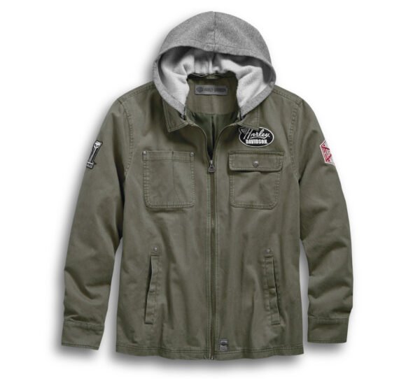 Men's Hooded Cotton Jacket