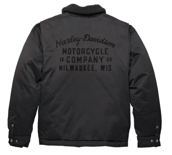 Men's Milwaukee Twill Jacket - Black Beauty