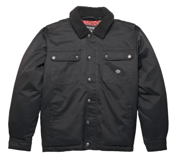 Men's Milwaukee Twill Jacket - Black Beauty