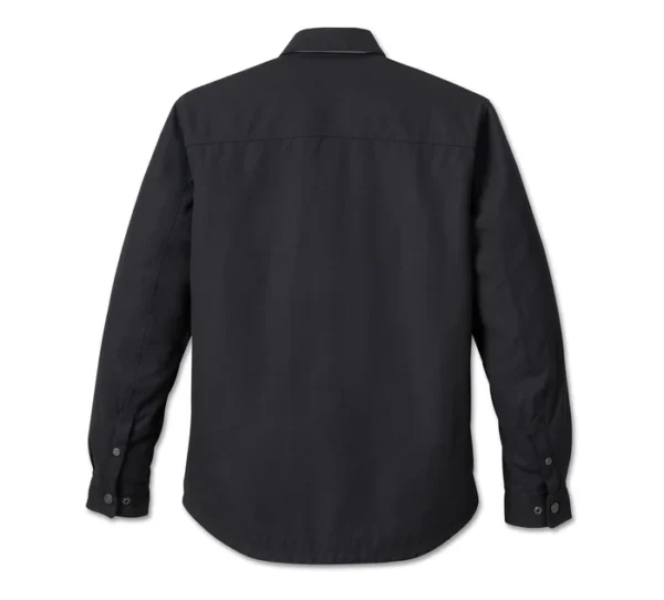 Men's Operative Riding Shirt Jacket - Tall Black