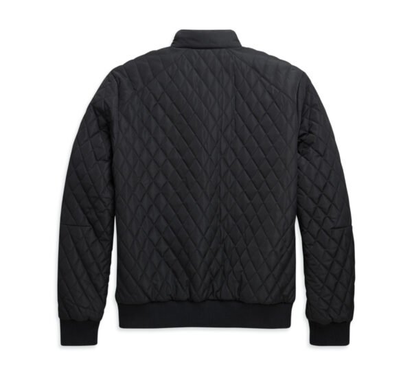 Men's Quilted Bomber Jacket