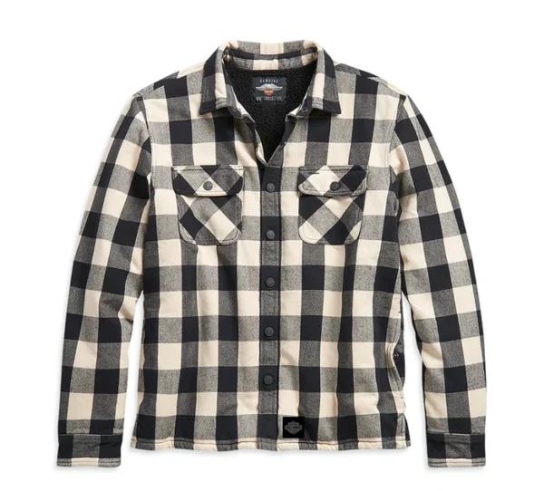 Men's Sherpa Lined Shirt Jacket