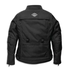 Women's Bagger Womens Textile Riding Jacket with Backpack