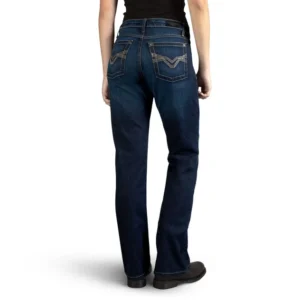 Women's Boot Cut Embellished Mid-Rise Jeans