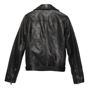 Women's Celebration Embellished Leather Jacket