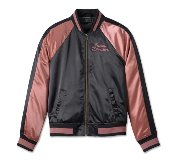 Women's Classic Bar & Shield Bomber Jacket