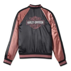 Women's Classic Bar & Shield Bomber Jacket