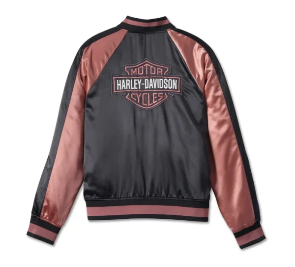 Women's Classic Bar & Shield Bomber Jacket