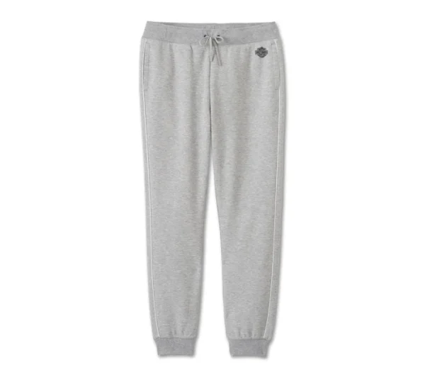 Women's Classic Bar & Shield Joggers - Light Grey Heather