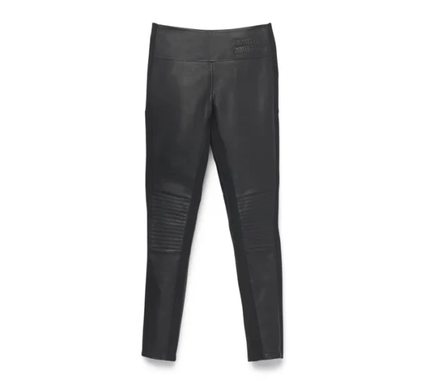 Women's Electric Leather Pants