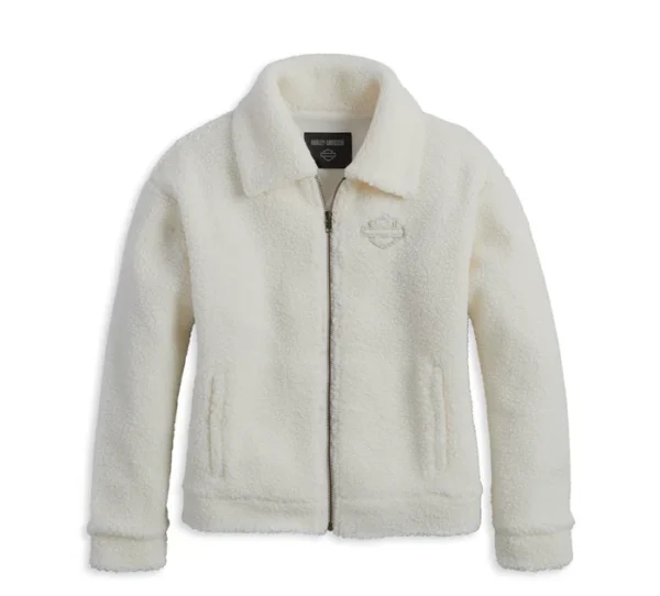 Women's Enchanted Sherpa Jacket - Cloud Dancer