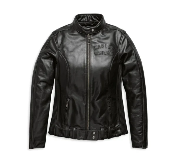 Women's Enodia Leather Riding Jacket