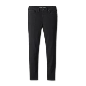 Women's Harley-Davidson High Rise Skinny Jeans - Black Denim