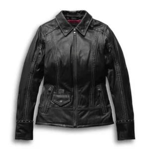 Women's Intrepidity Leather Jacket - Petite