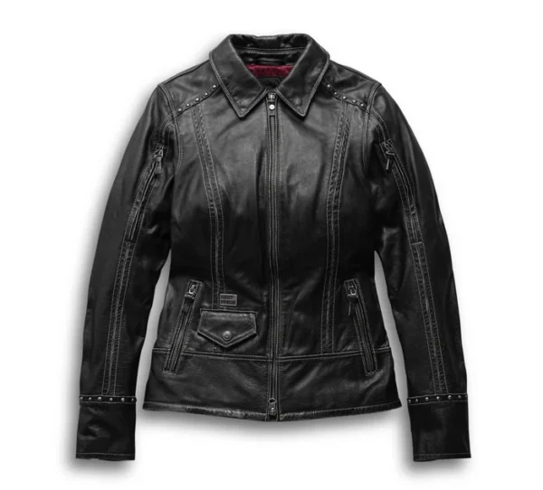 Women's Intrepidity Leather Jacket - Tall