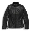 Women's Line Stitcher Leather Jacket - Tall