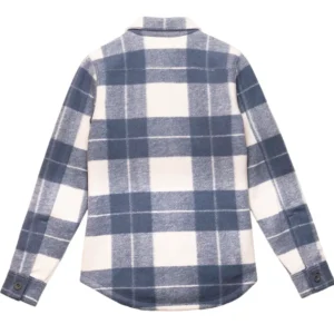 Women's Onwards Shirt Jacket - YD Plaid - Dusty Blue