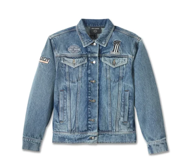 Women's Powerslide Oversized Denim Jacket