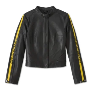 Women's Rose Racer Leather Jacket