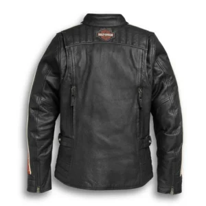 Women's Vanocker Waterproof H-D Triple Vent System Leather Jacket - Tall