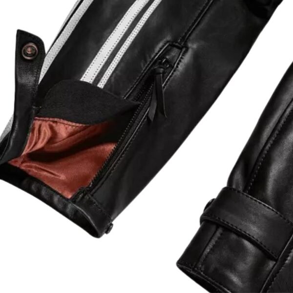 BMW MOTORCYCLE JACKET LEATHER TWINSTRIPES MEN - Image 5